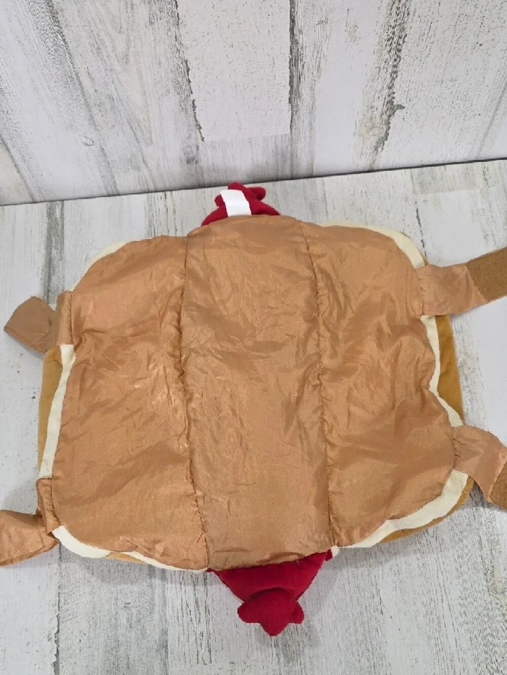 Target Plush Hot Dog Mustard Relish Costume For Dogs Size Medium 16 Inches